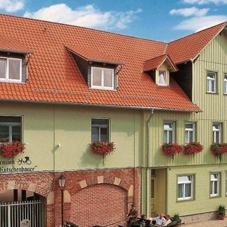Pension Alter Kutschenbauer Wernigerode Dış mekan fotoğraf