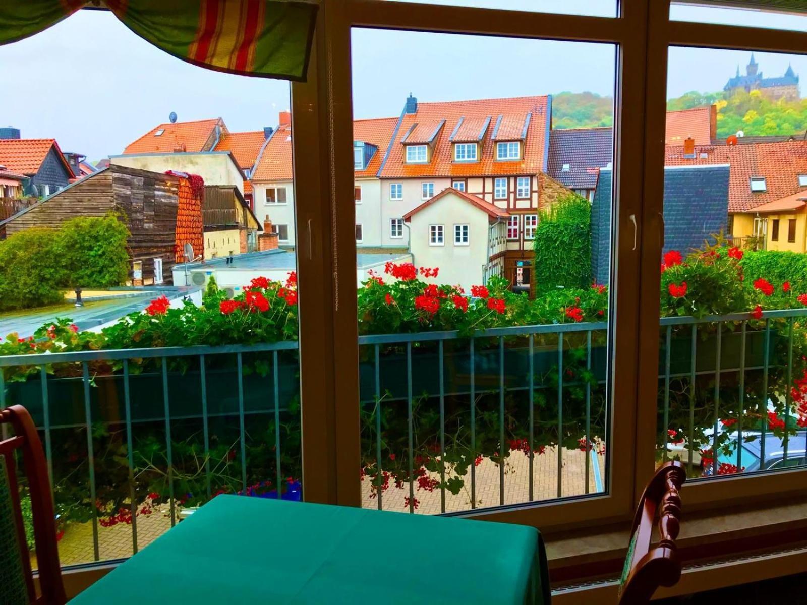 Pension Alter Kutschenbauer Wernigerode Dış mekan fotoğraf